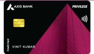 Axis Bank Privilege Credit Card