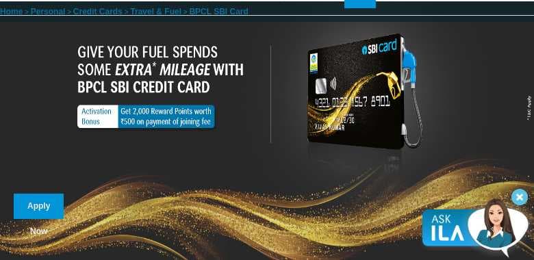 BPCL SBI Card Octane