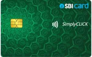 SBI Card SimplyCLICK